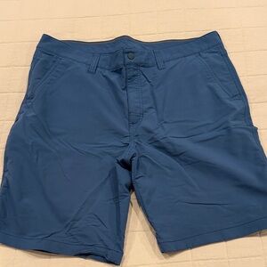 Alpine Design Men's Blue Flat Front Shorts